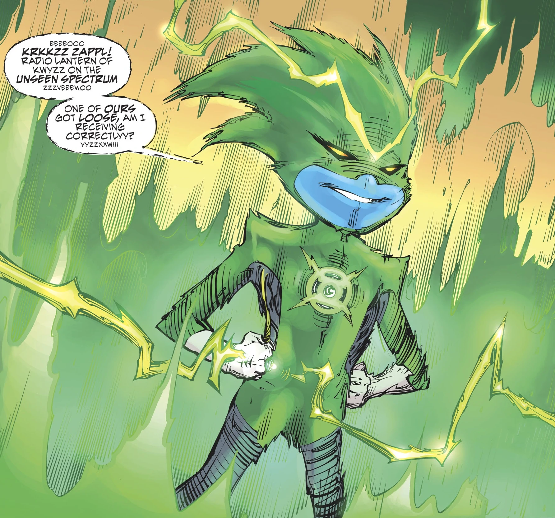 Green Lantern Krkkzz Zappl